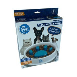 Paw Perfect Slow Feeder Bowl for Dogs and Cats by Bell + Howell ASOTV NIB